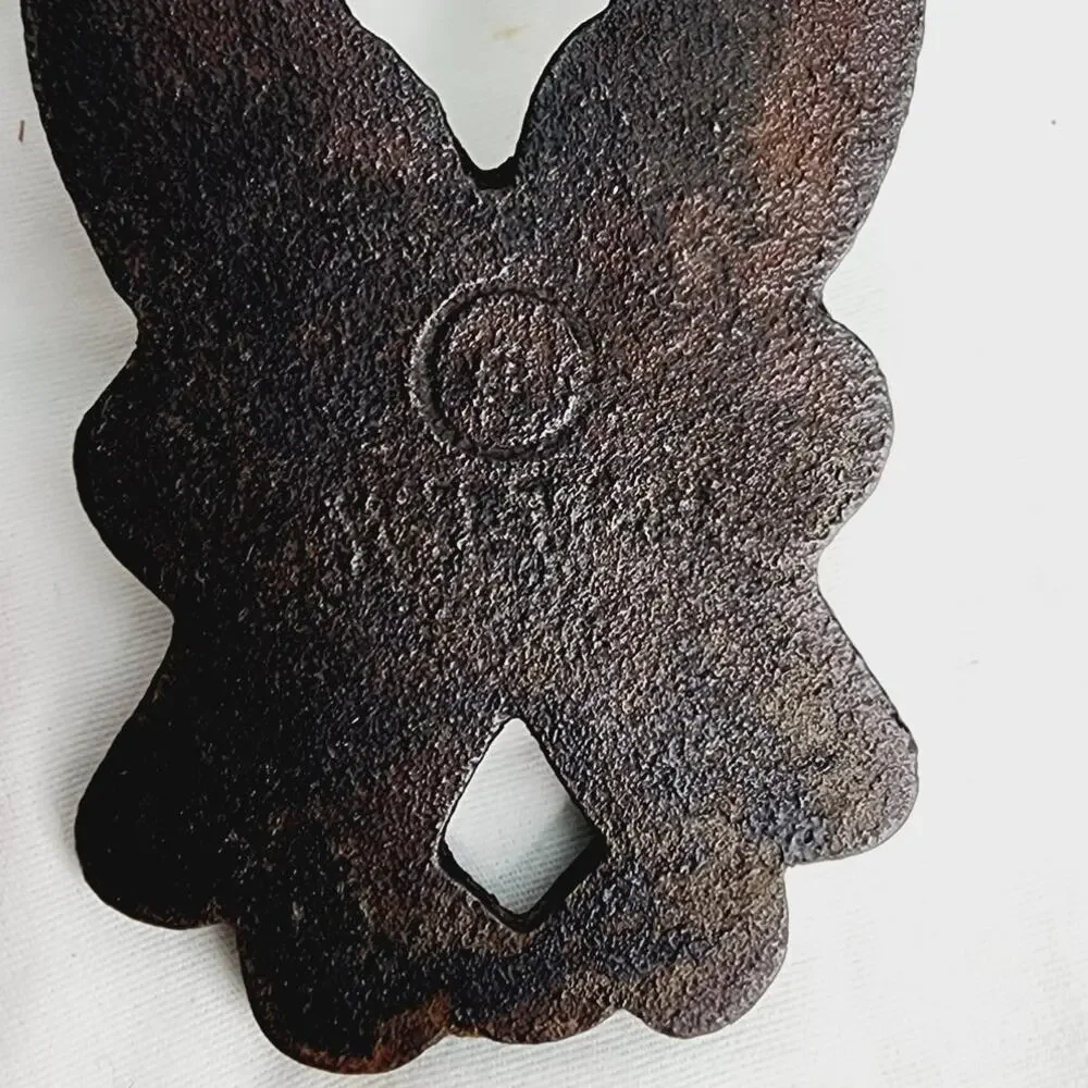 Vintage Wilton Cast Iron Rooster Trivet 12” Farmhouse Country Kitchen Decor